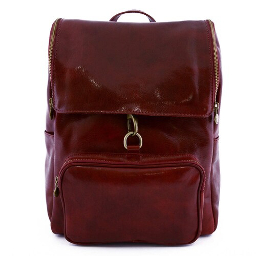 Extra Large Leather Backpack Unisex Leather Bag Backpack Etsy