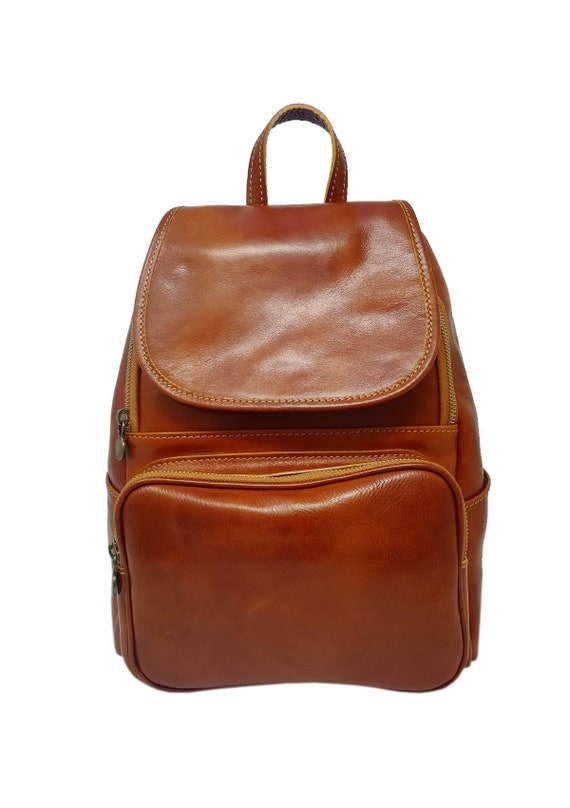 leather backpack etsy