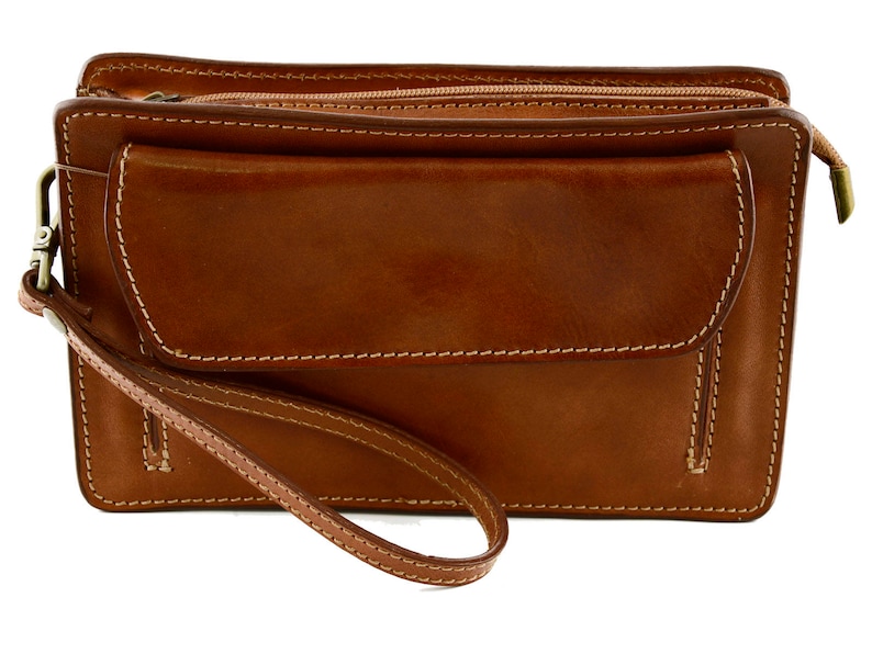 Genuine Leather Man Clutch image 1