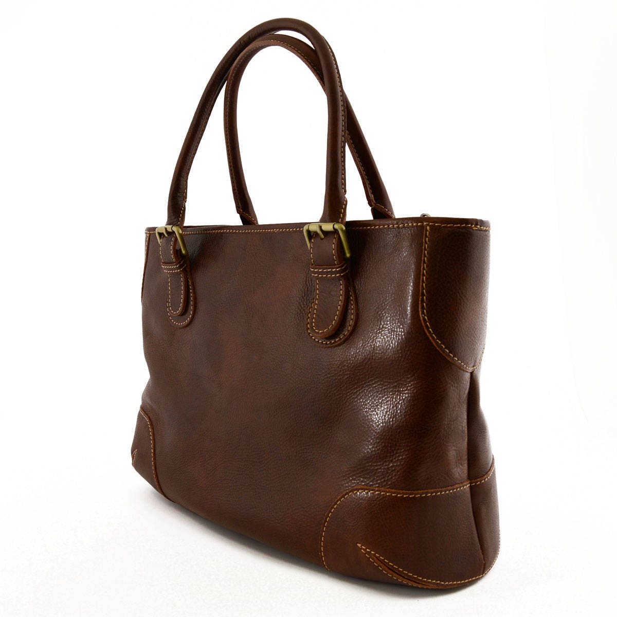 Genuine Leather Shoulder Bag | Etsy