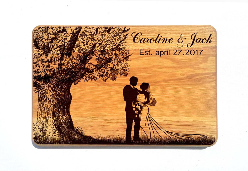 Wedding Cutting board Personalized Cutting Board Custom Etsy