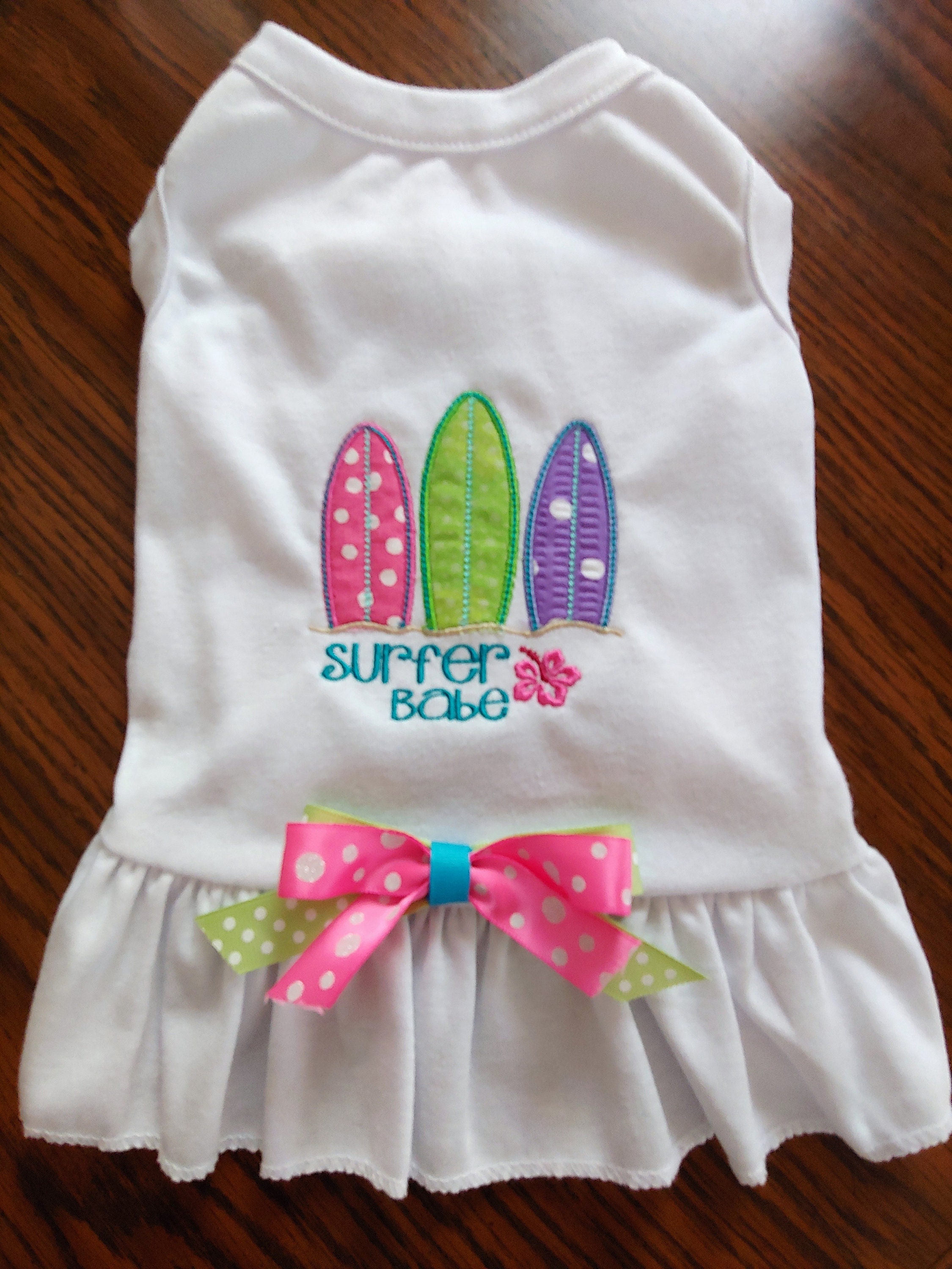 Dog Clothes Personalized Dog Clothes Dog Dresses Puppy Etsy