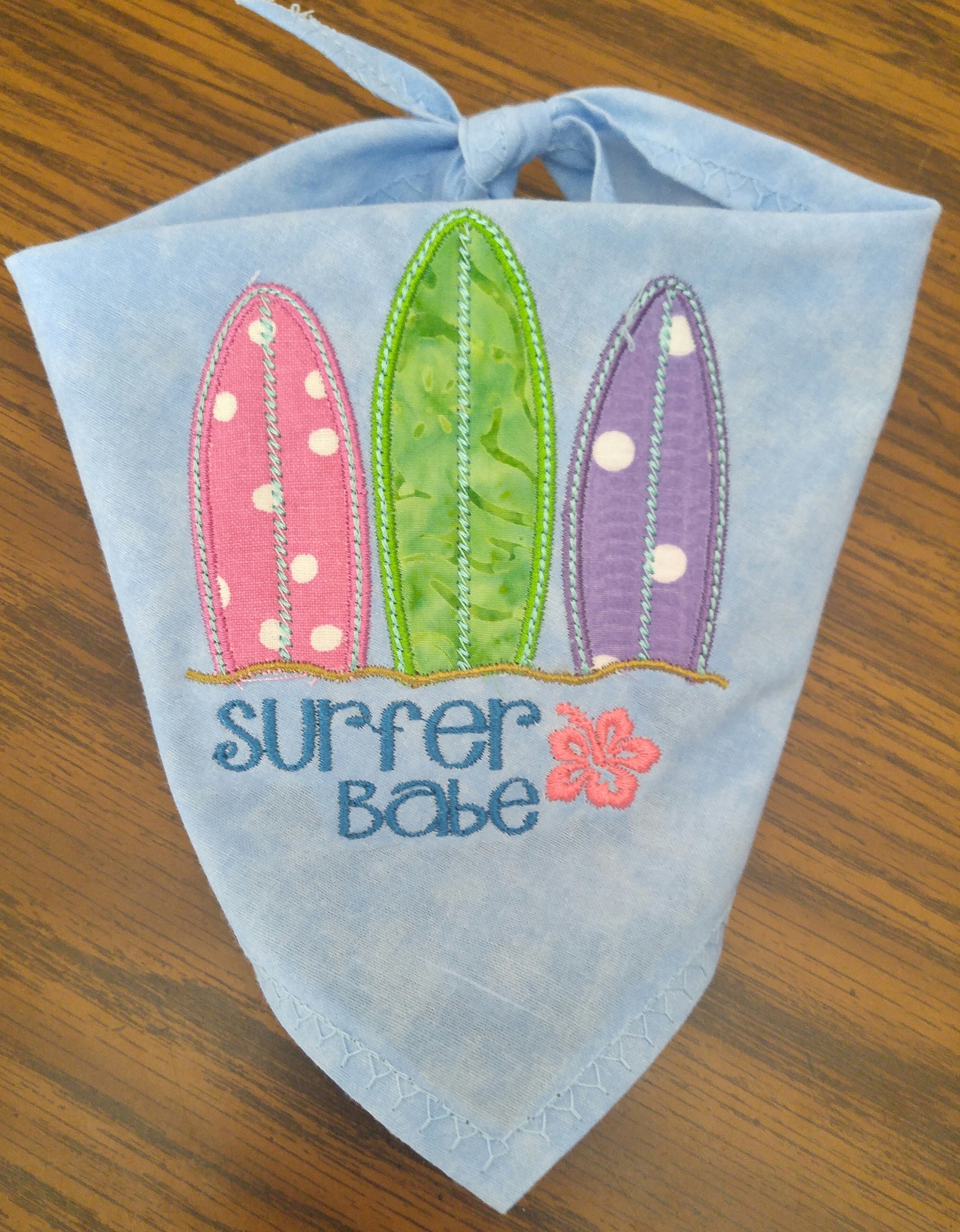 Dog Bandanas Beach Dog Bandanas Surfer Dog bandanas Large Etsy