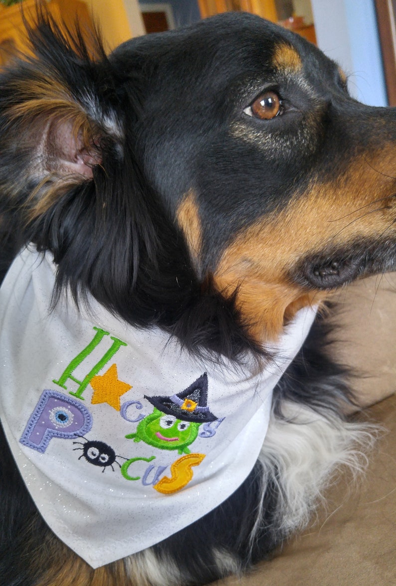 Dog Bandanas Halloween Dog Bandanas Large Dog Bandanas Etsy