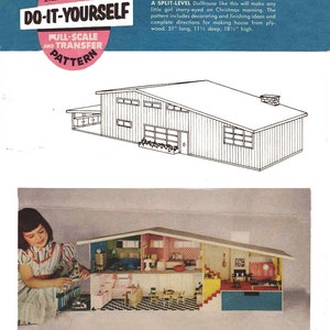Betsy McCall Doll House Plans PDF Instant Download