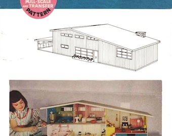 Betsy McCall Doll House Plans PDF Instant Download