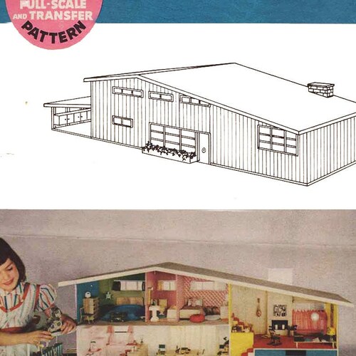 Betsy Mccall Doll House Plans PDF Instant Download Etsy Betsy Mccall Doll House Plans PDF Instant Download Etsy