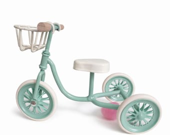 Maileg Mouse Dollhouse Easter Spring Tricycle - Lovely Miniatures for Dolls House spring display