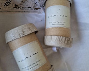 The English Flora Natural Facial Steam Gift x 2