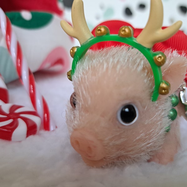 Micro Piglet Mini Silicone Pig Pet Christmas Special Accessories - Bundle Limited Edition ( no pig )