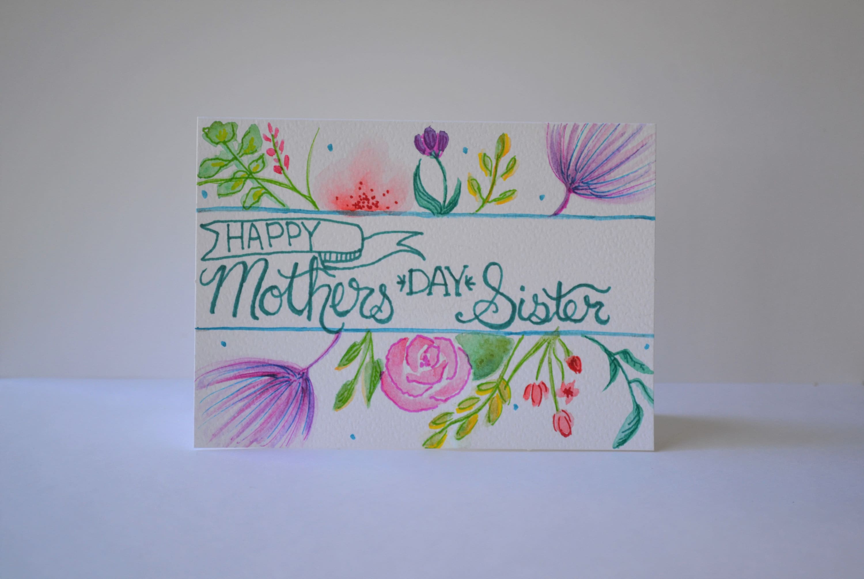 Custom Watercolor Hand Painted Cards Etsy UK