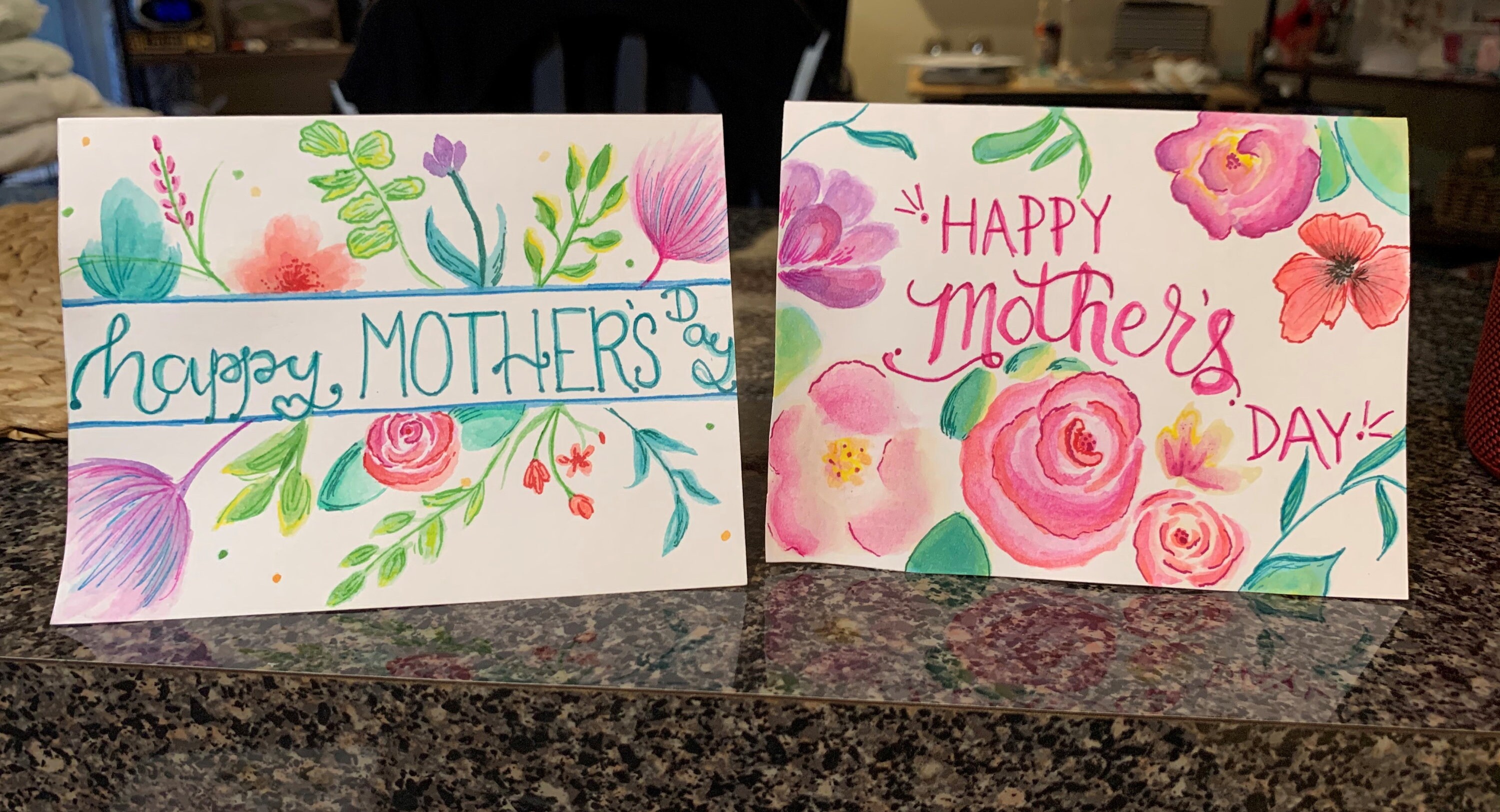 Custom Watercolor Hand Painted Cards - Etsy