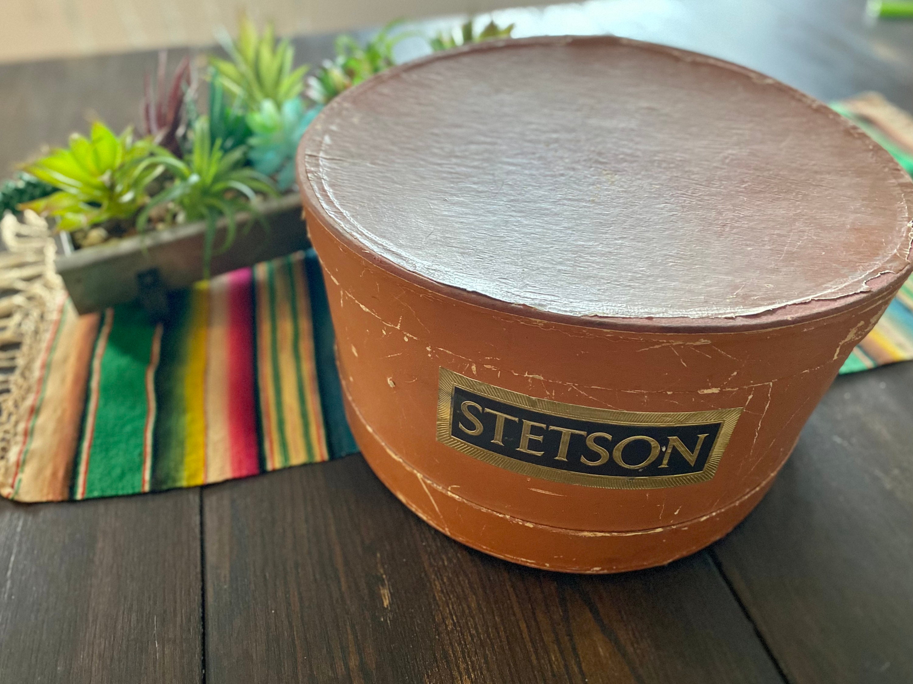 Vintage Stetson Hat Box Box Only Etsy