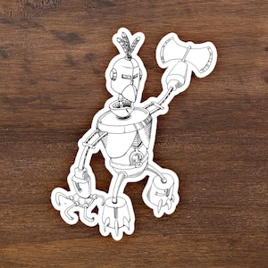 El Pollo Guillotine - Sticker