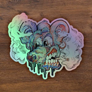 Sticky Mouse - Holographic Sticker