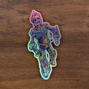 Chromatone Automaton - Adhesivo holográfico