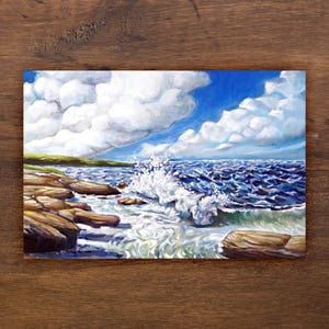 Splashy Rock Zone - Cartão Postal 4"x6"