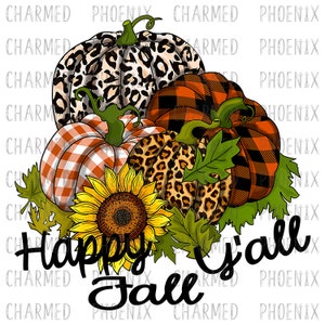 Leopard Pumpkin Thanksgiving Fall-PNG-JPEG-Sublimation-T Shirt-Printable-Vinyl