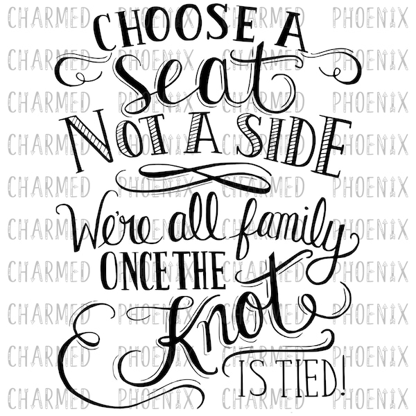Choose a Seat Not a Side-Wedding-Marriage-Love-SVG-PNG-Sublimation-T Shirt-Printable-Vinyl-Decal-For Her-For Him