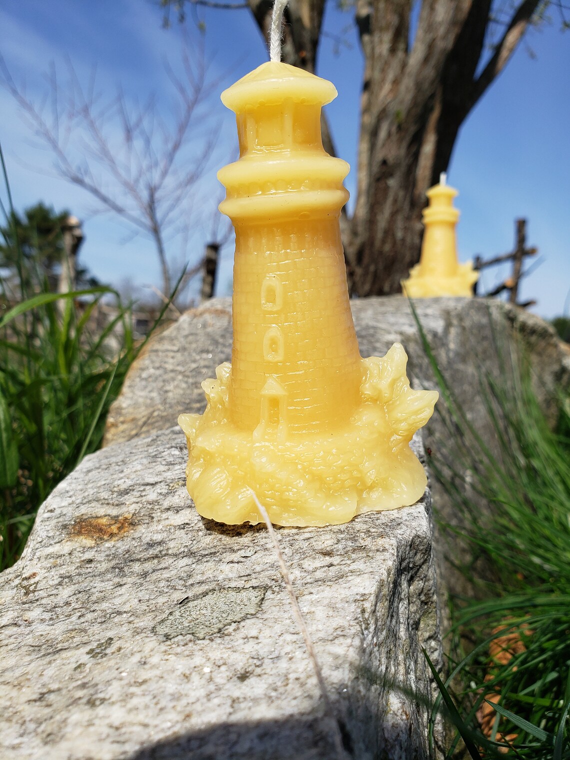 Lighthouse Candle Etsy