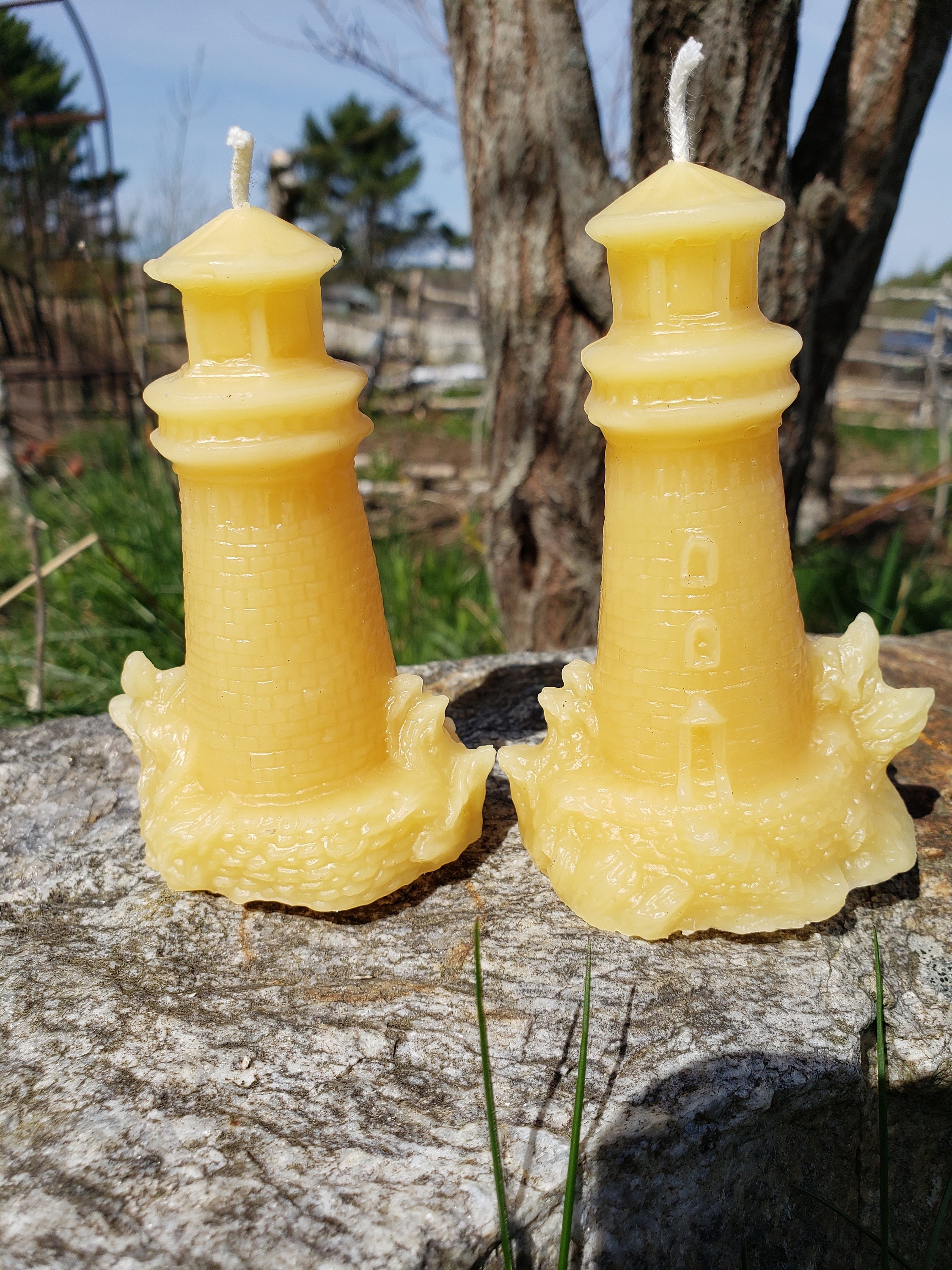Lighthouse Candle Etsy