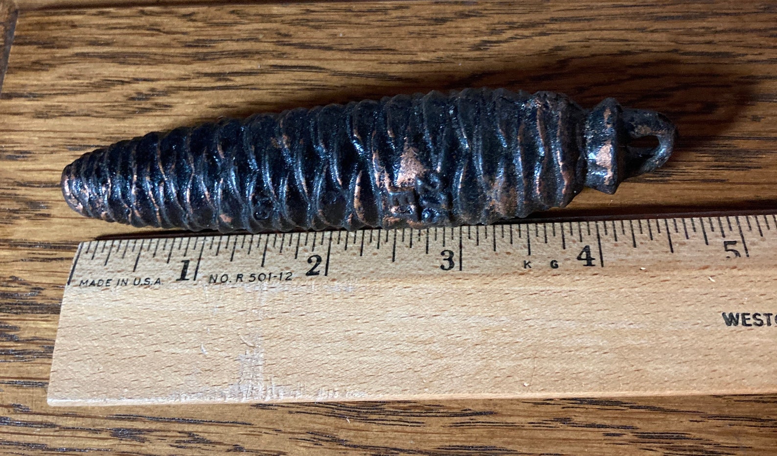 Vintage Cuckoo Wall Clock Parts Set of 2 Brass Weights 275 Etsy