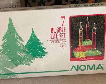 Christmas Bubble Lights | Etsy
