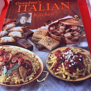 Vintage Grandma’s Italian Cookbook
