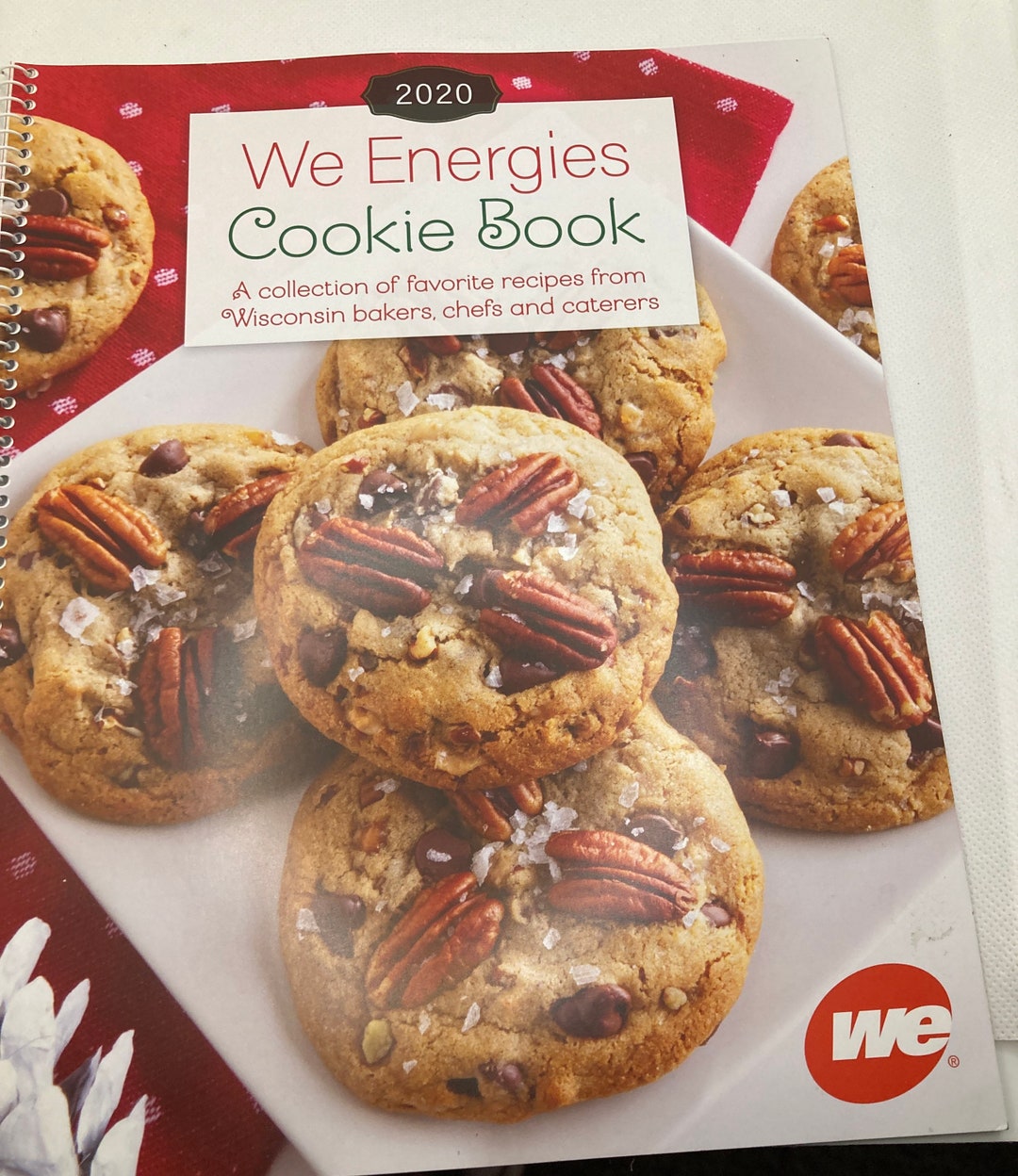 2020, WE Energies, Cookie Book, Favorite Cookie Recipes From Wisconsin