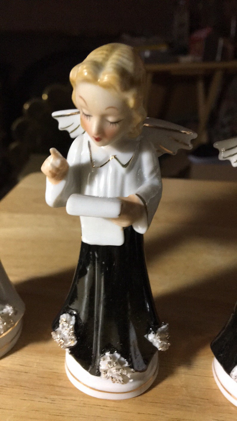 Vintage Japan Angel Musicians