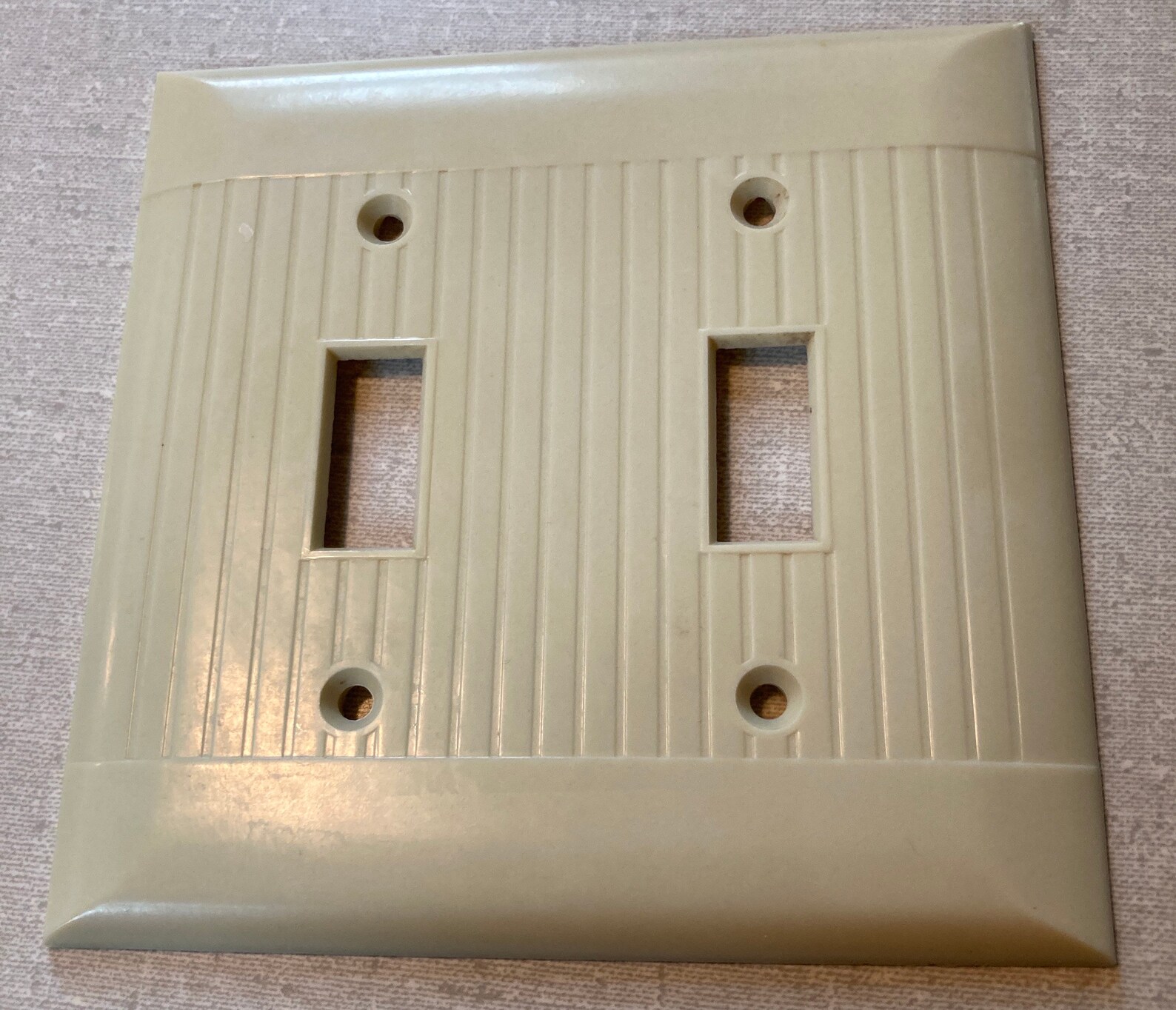 Bakelite Sierra Electrical Outlet Plate Vintage Antique 80 Etsy