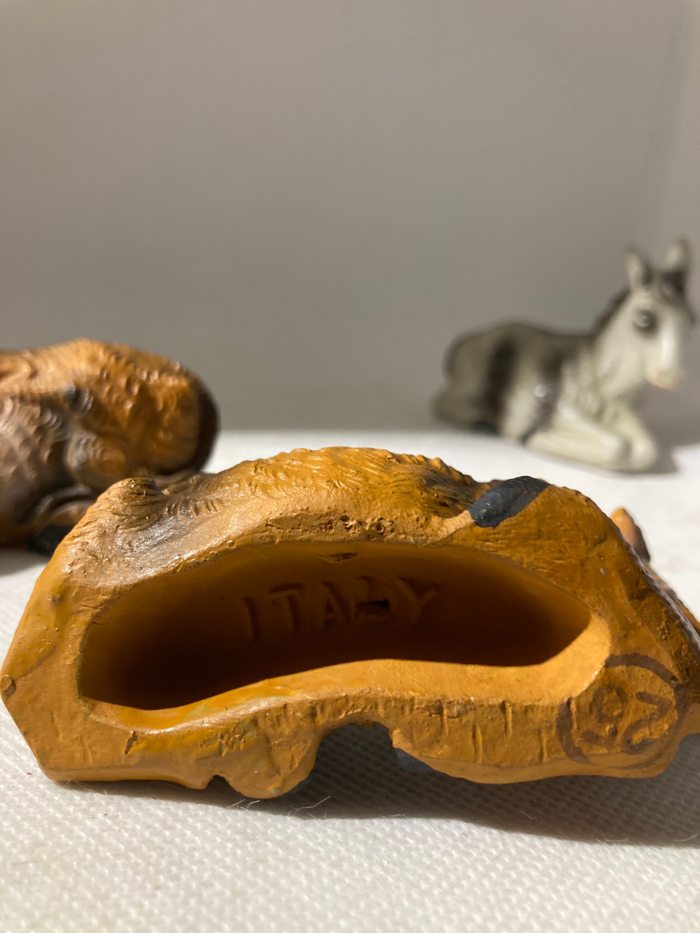 Vintage Ceramic Nativity Animals. Made in Italy Nativity. Etsy