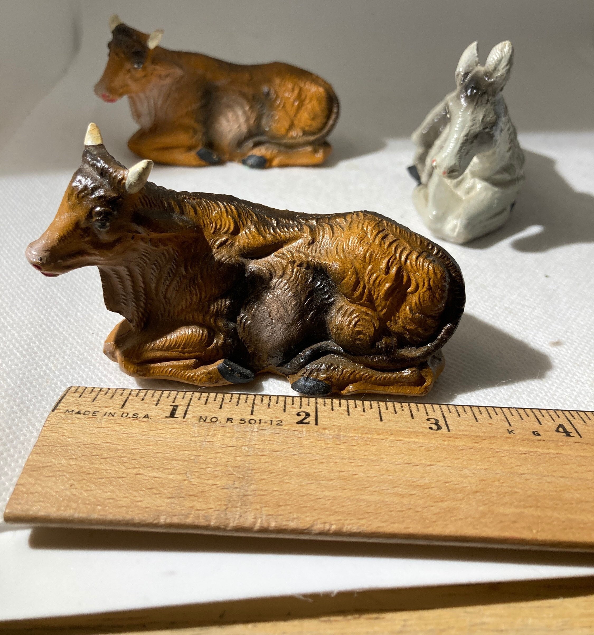 Vintage Ceramic Nativity Animals. Made in Italy Nativity. Etsy