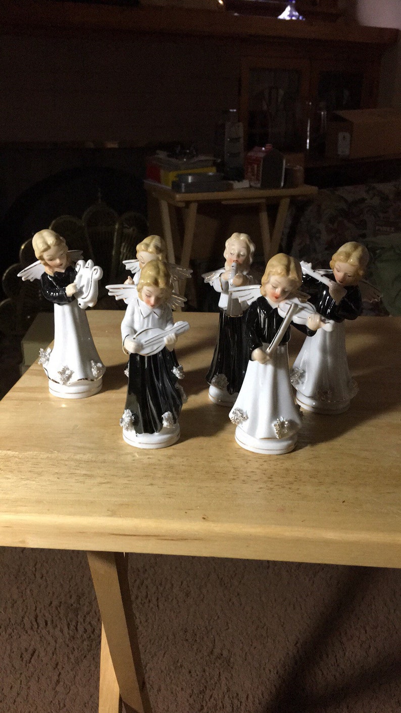Vintage Japan Angel Musicians