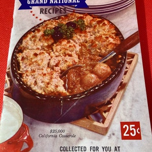 Pillsbury’s 8th Grand National Recipes. 100 Grand National prize winning recipes. 1956.