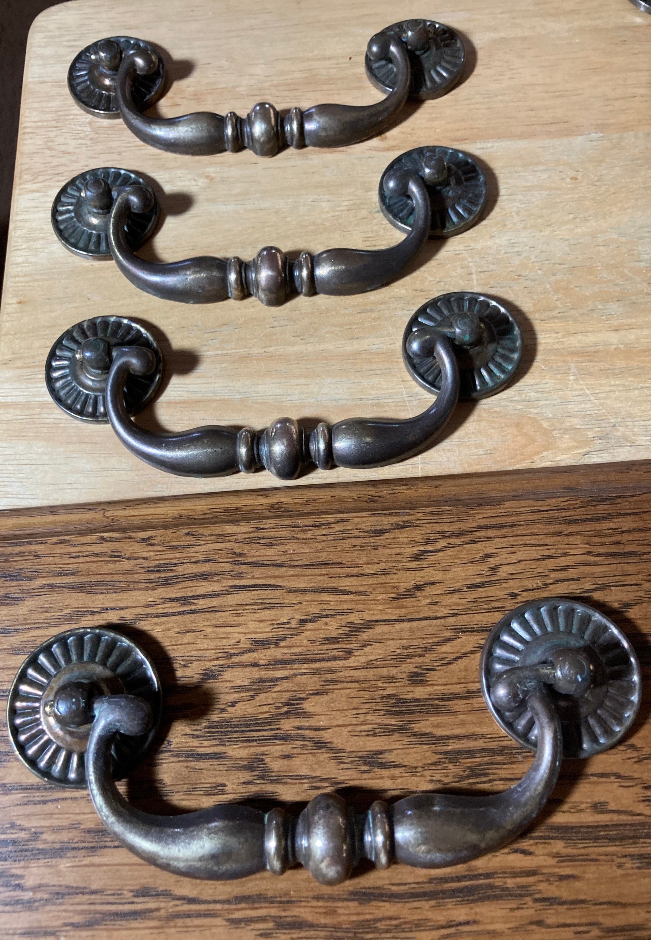 Vintage Keeler KBC Lot of 4 Drop Bail Dresser Pulls Etsy