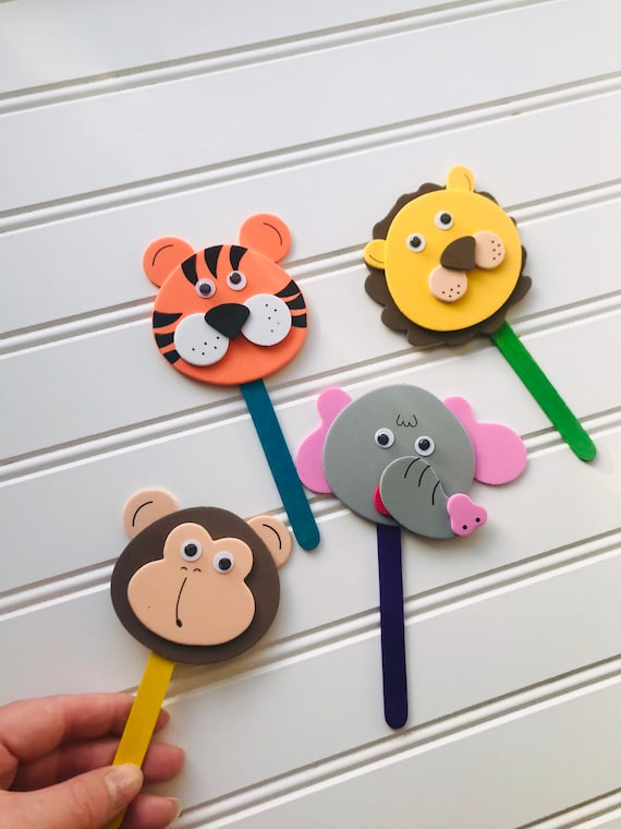 Animal Craft Kit for Kits 2 per kit Etsy