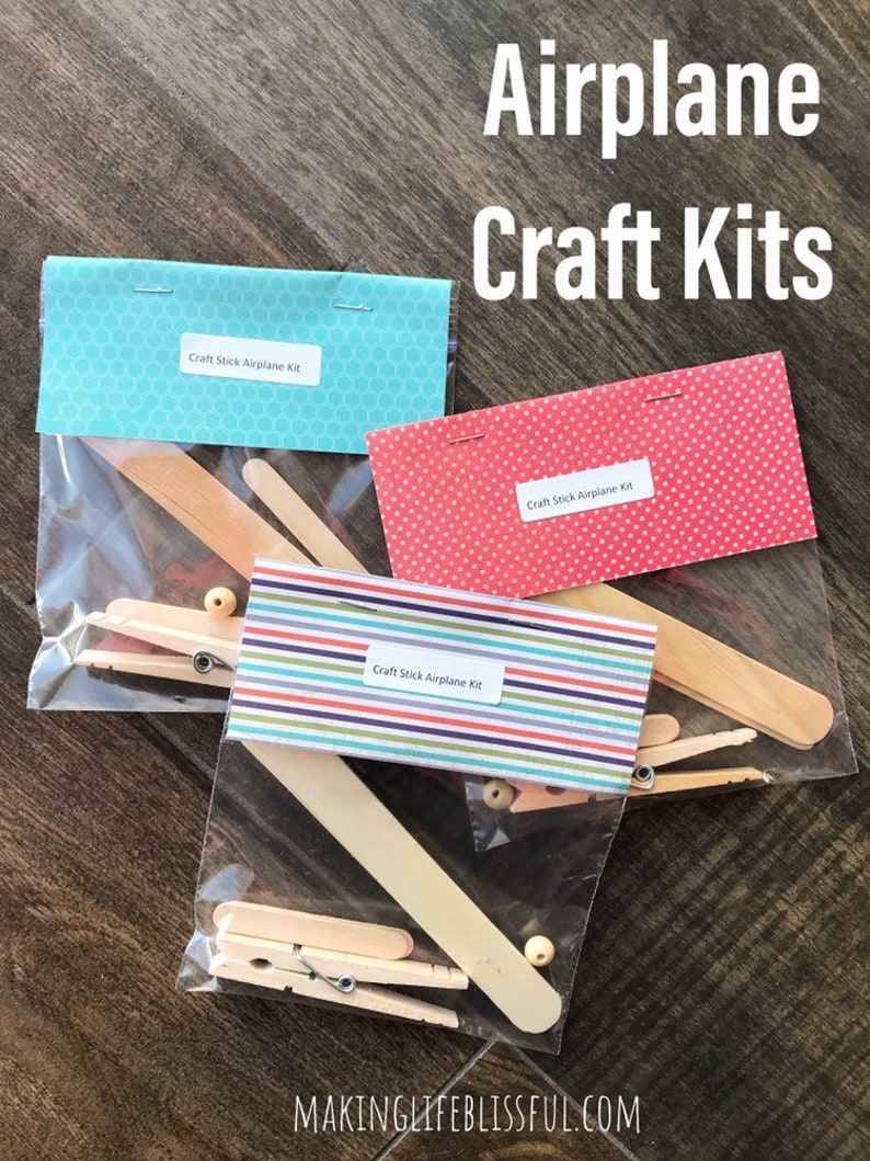 Airplane Craft Kits