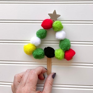 DIY Christmas Tree Craft Kit, Kids Ornament Kit, Kids Christmas Craft ...