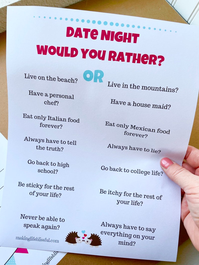 Date Night Games for Couples Clean Couple Games Home Date - Etsy