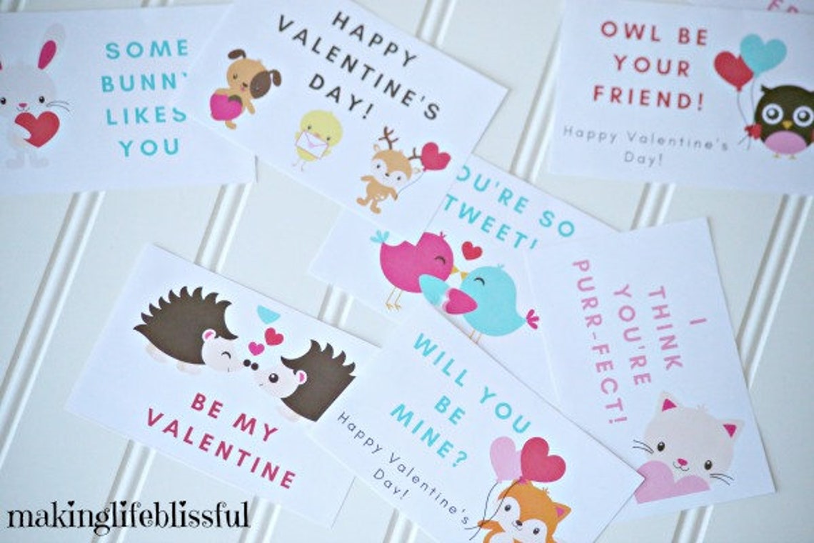 Valentine Printables for Kids Printable Valentine Games I - Etsy