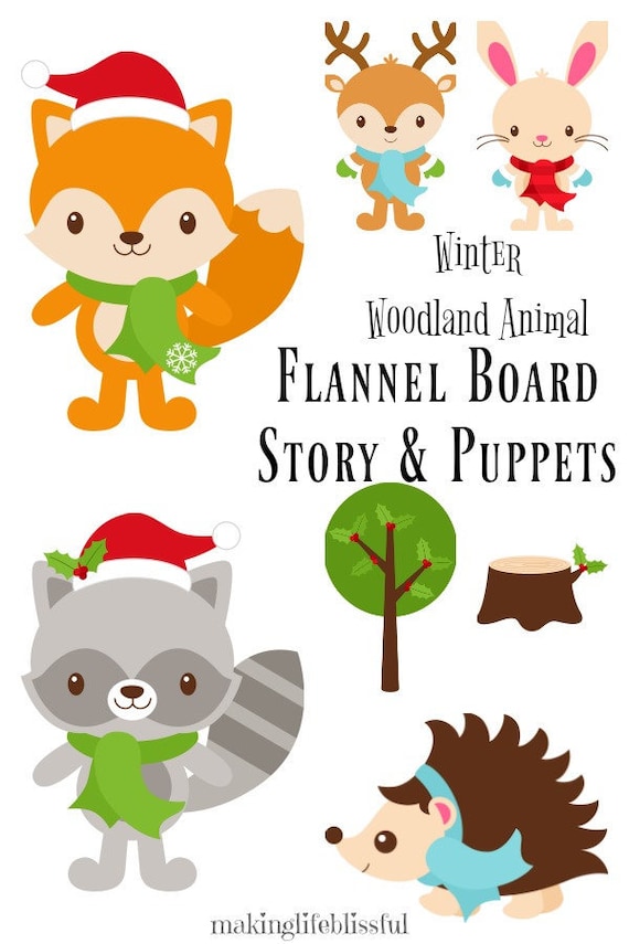 Winter Woodland Animal Printables