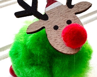 Pom Pom Reindeer Craft Kit