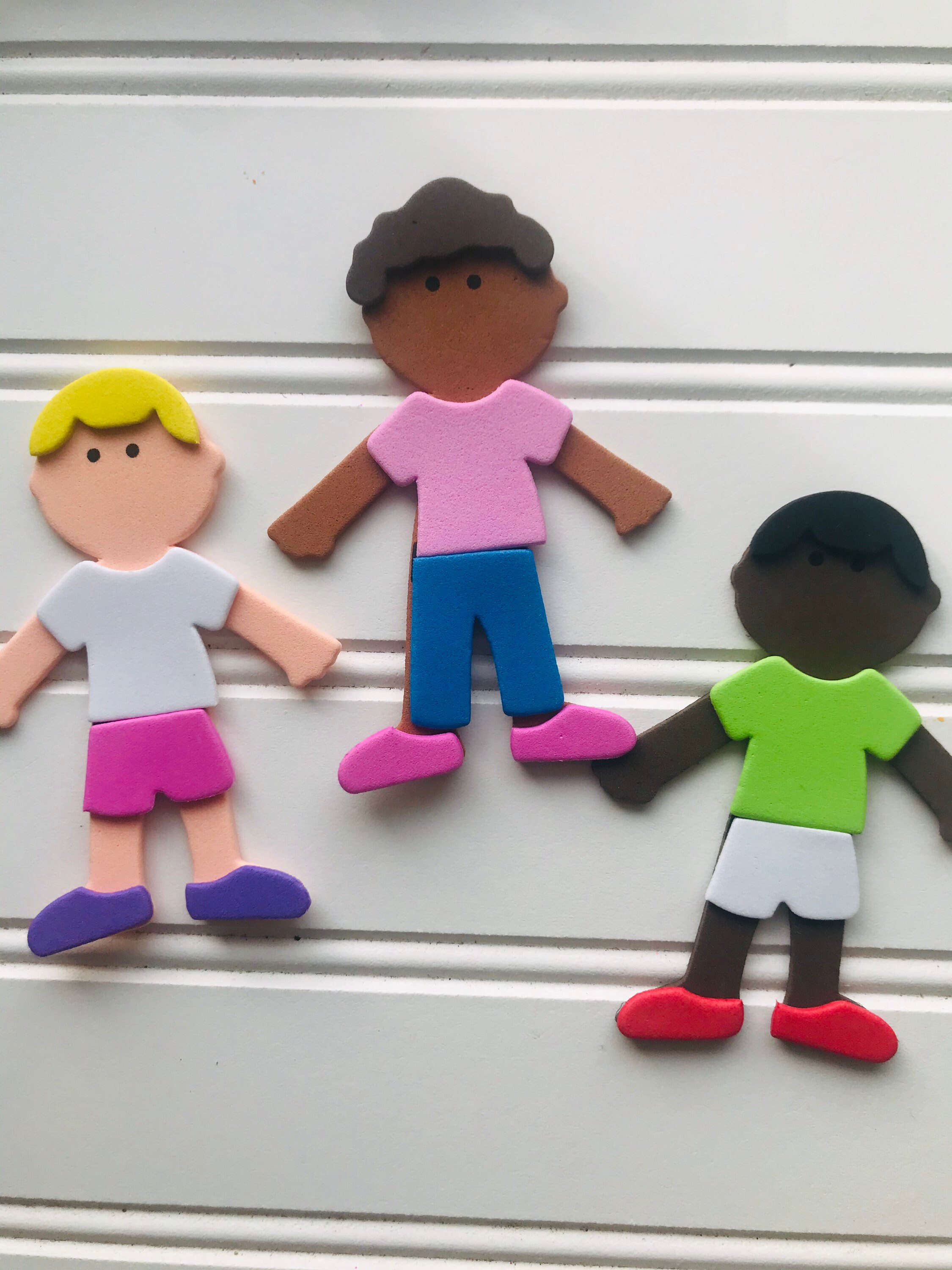 Foam Kids Craft Kit Dolls 3 dolls per kit Etsy