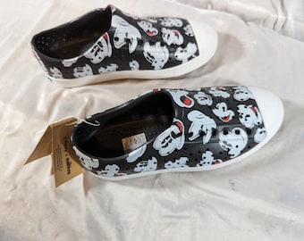 Discontinued Rubber Disney Native Mickey Head Ladies Shoe Size W7 With Tag