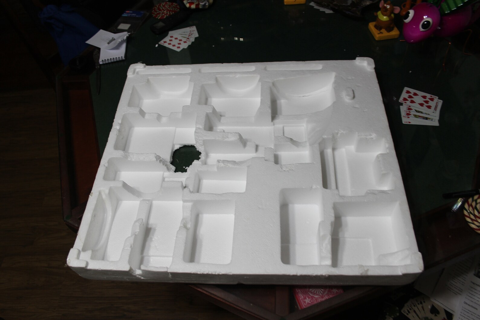 RARE Top A Molded Styrofoam Packing From The 2005 Members Mark Etsy