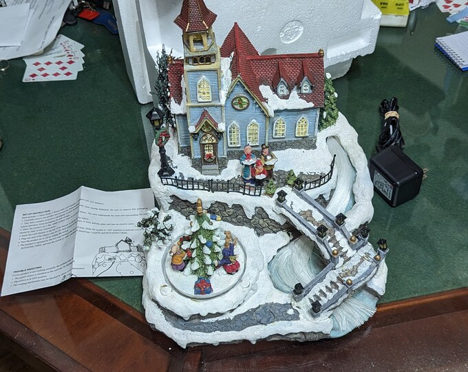 Fiber optic christmas church