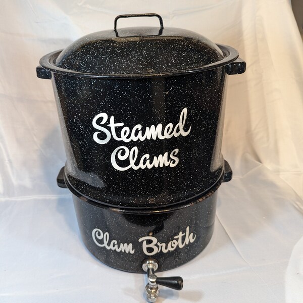 Clam Steamer Spigot Etsy