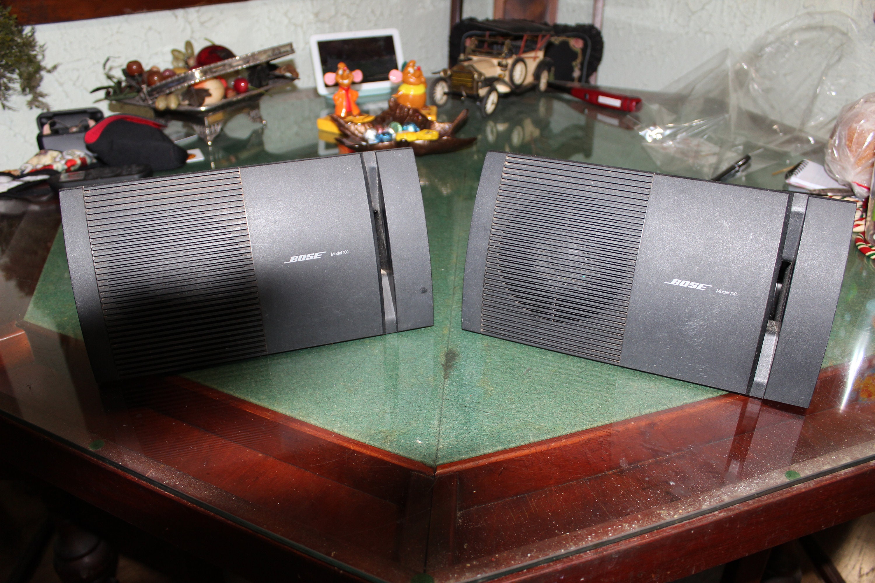 Pair of Bose Model 100 Surround Sound Wedge Bookshelf Speakers Etsy