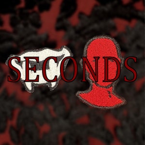 SECONDS (B Grade)~ Happy & Bloodless Embroidered Patches (Iron or Sew on) Baldur&#39;s Gate 3 Astarion | Vampire Icons